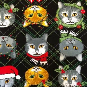 No Boundaries Christmas Kitties Lounge Pajama Pant